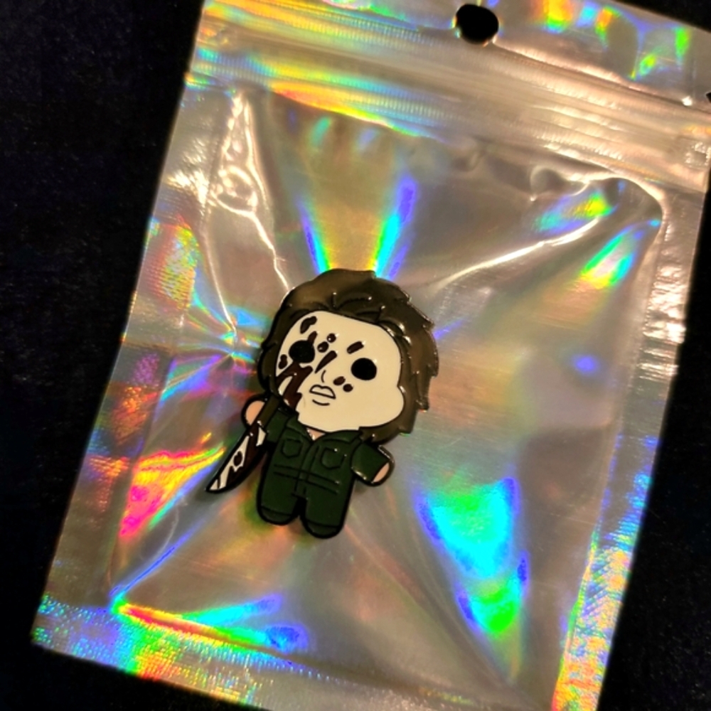 NWT Halloween Michael Myers Horror Movie Enamel Pin
